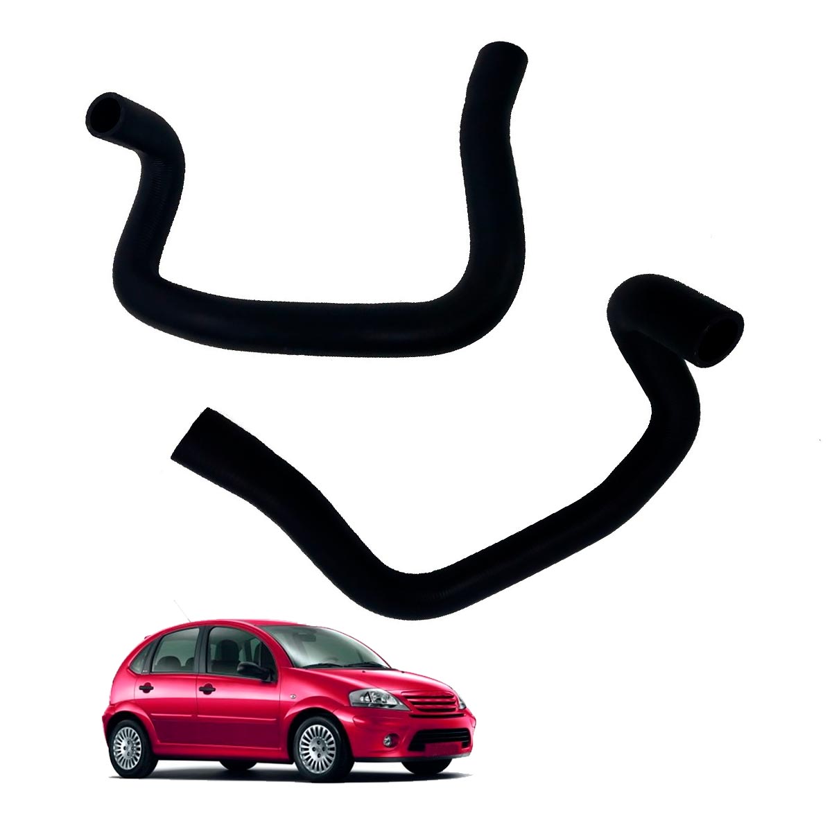 Kit Mangueira Superior E Inferior Radiador Citroen C3 1.6 16v