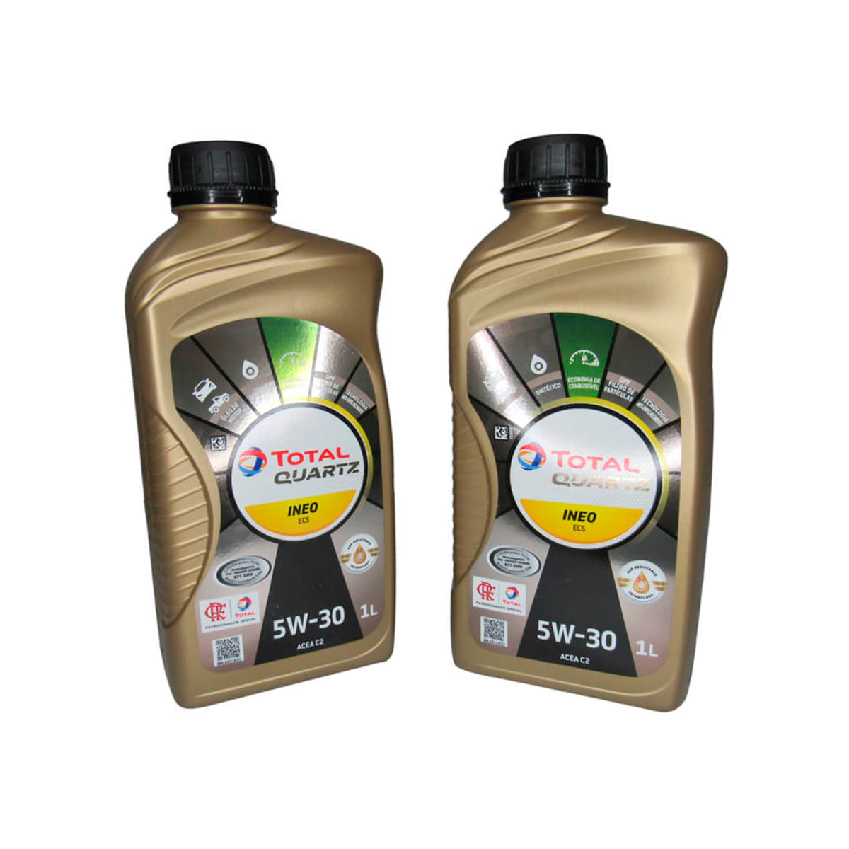 2L Óleo 5W30 Sintético Total Quartz Ineo ECS Acea C2