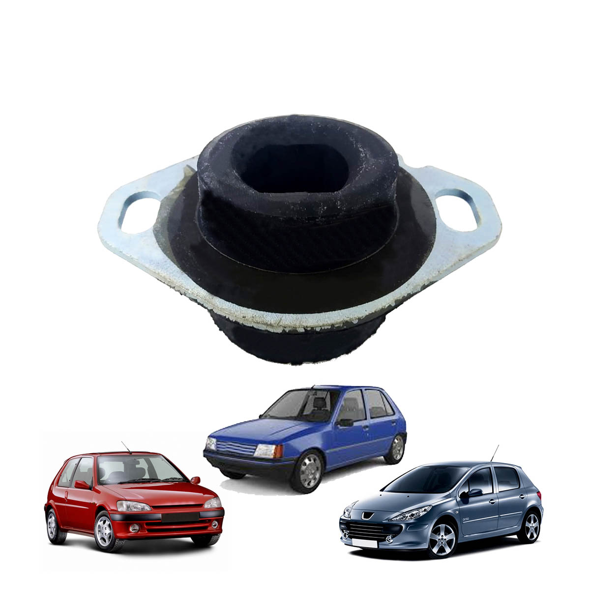 COXIM DO MOTOR ESQ. 106 92...96 / 205 83.../306 94../307 03.../405 87.../C4/PART/BERL/XANT/PICASSO (BAIXO)