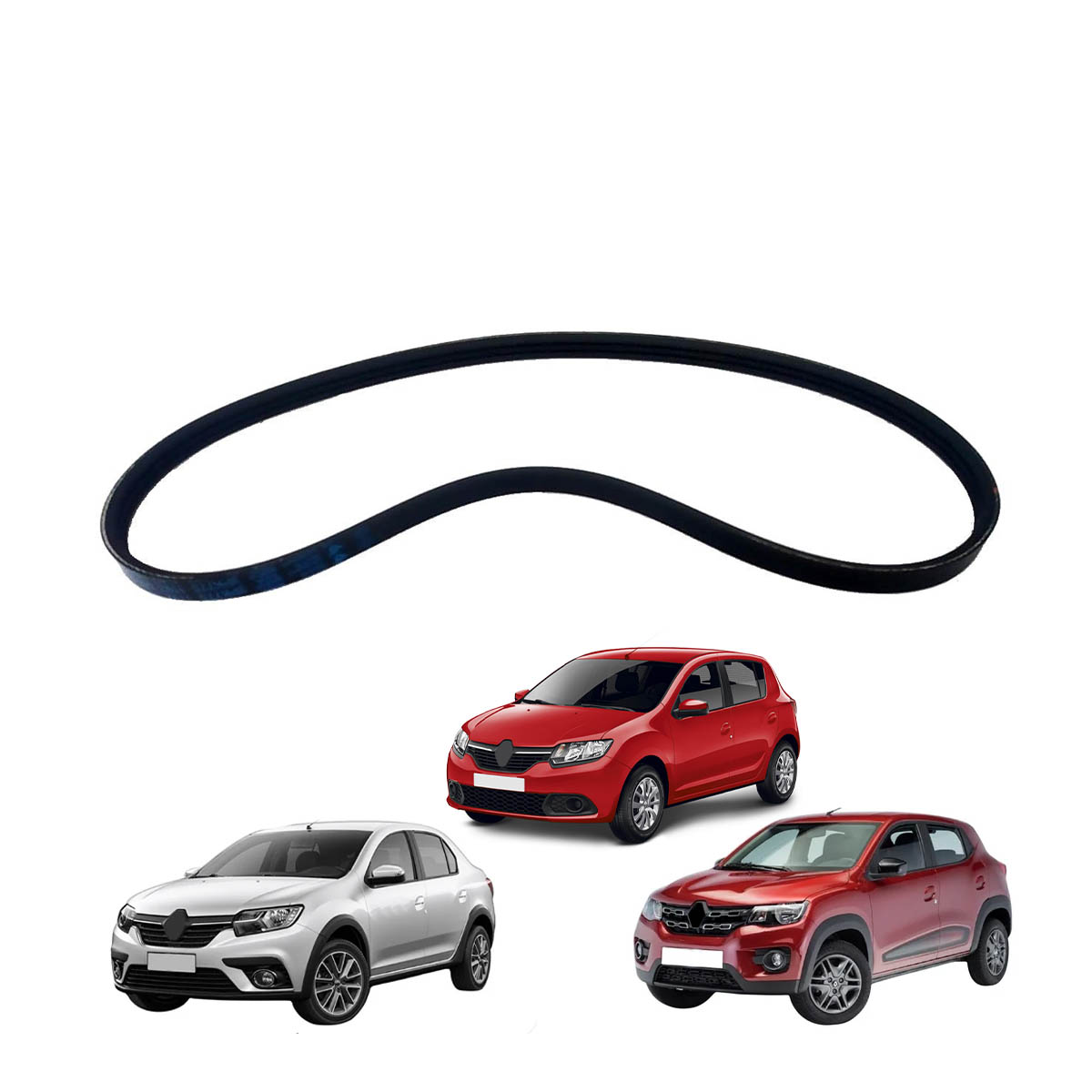 Correia Do Ar Cond. Mot 1.0 12V B4D Log Ii/San Ii/Kwid 3Pk775