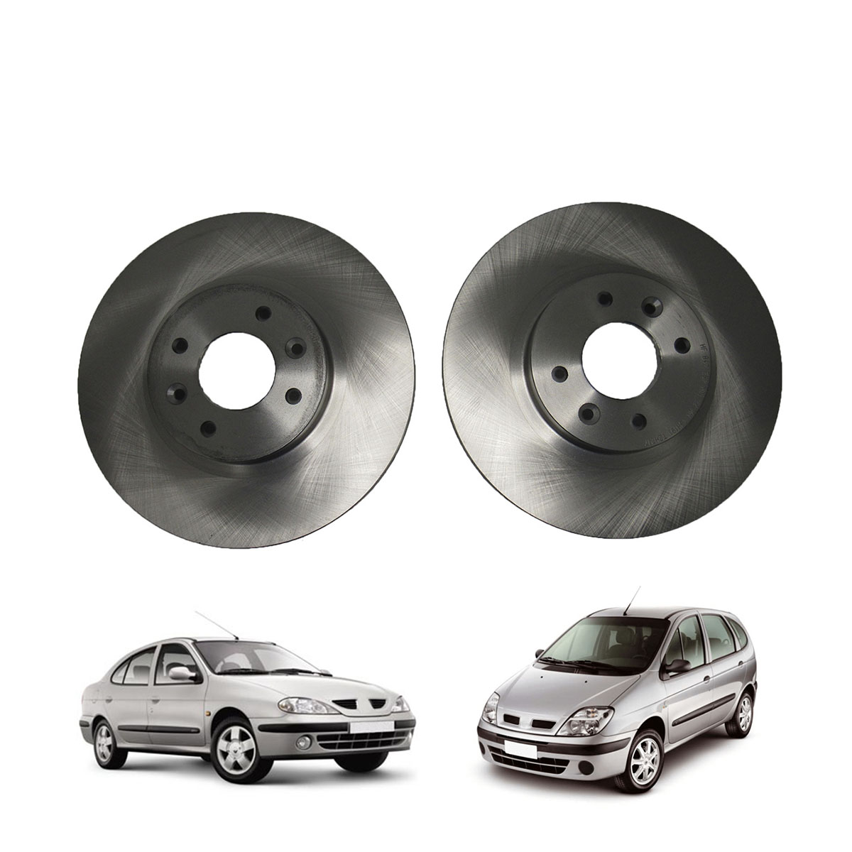 Disco De Freio Diant. Sce/Meg Ii (Par)