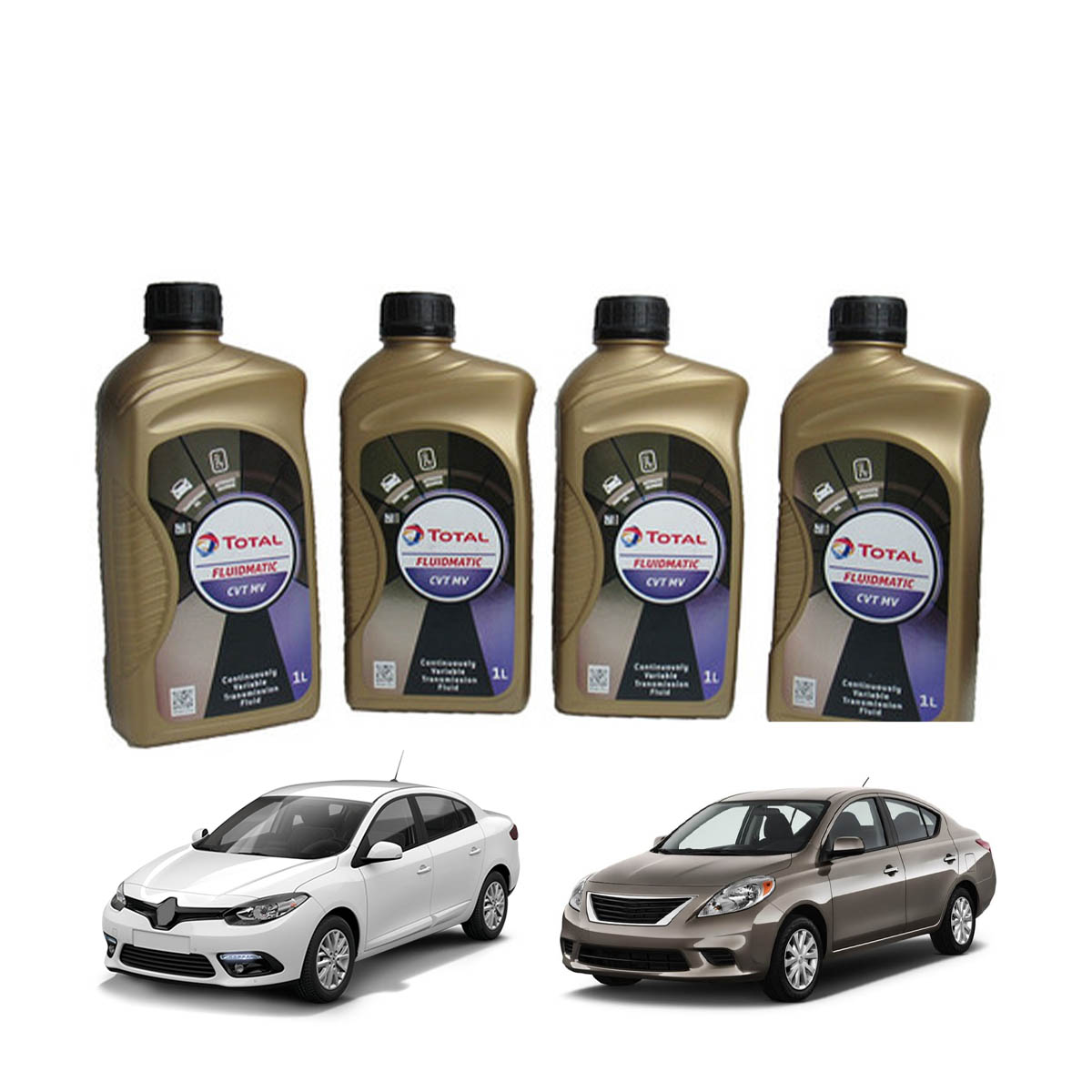 4l Óleo Cambio Automático Cvt Fluidmatic - Nissan Versa Cvt