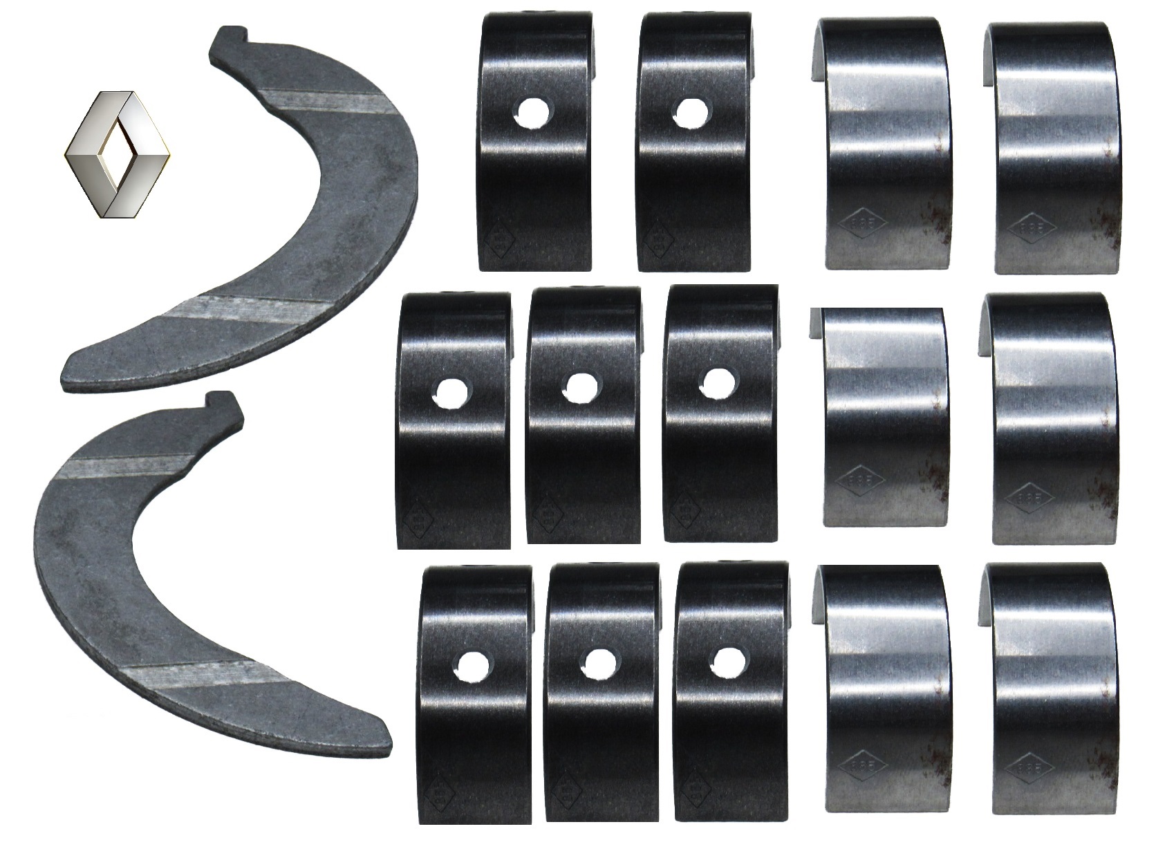 Kit Bronzinas De Biela Mancan Axial Std Mot B4D 1.0 12V Log Ii/San Ii/Kwid - Imagem 2