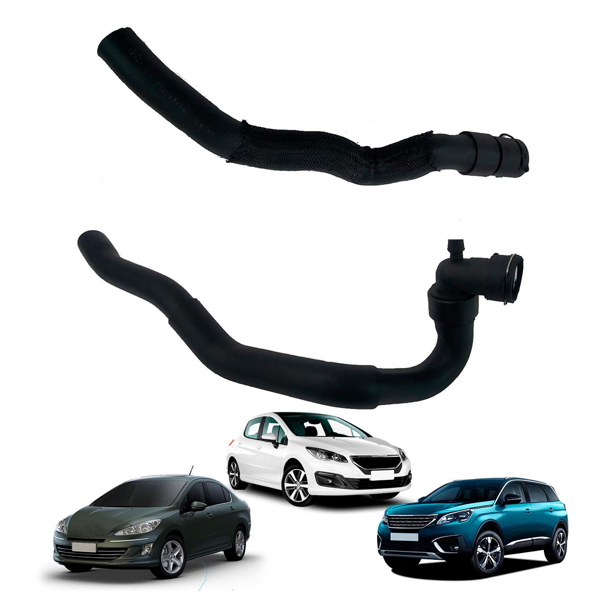 Kit Mangueira do Ar quente 1.6 16v THP 308 / 3008/ 408 / C4 lOUNGE / 5008 / RCZ