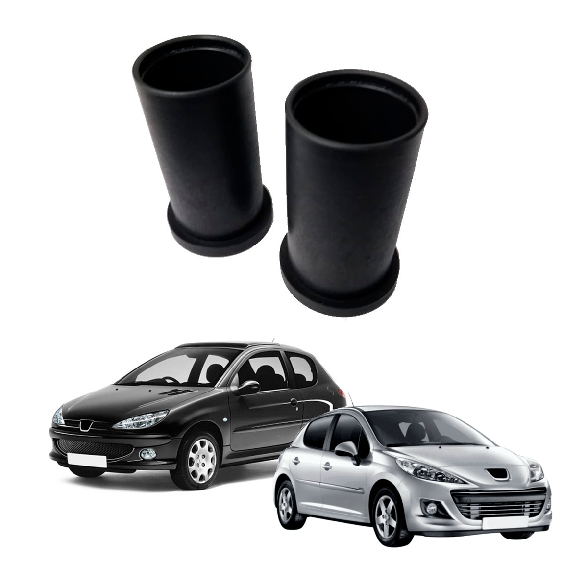 Bucha Elimina Folga Do Eixo Tras. 206/207/ 47Mm (Par)