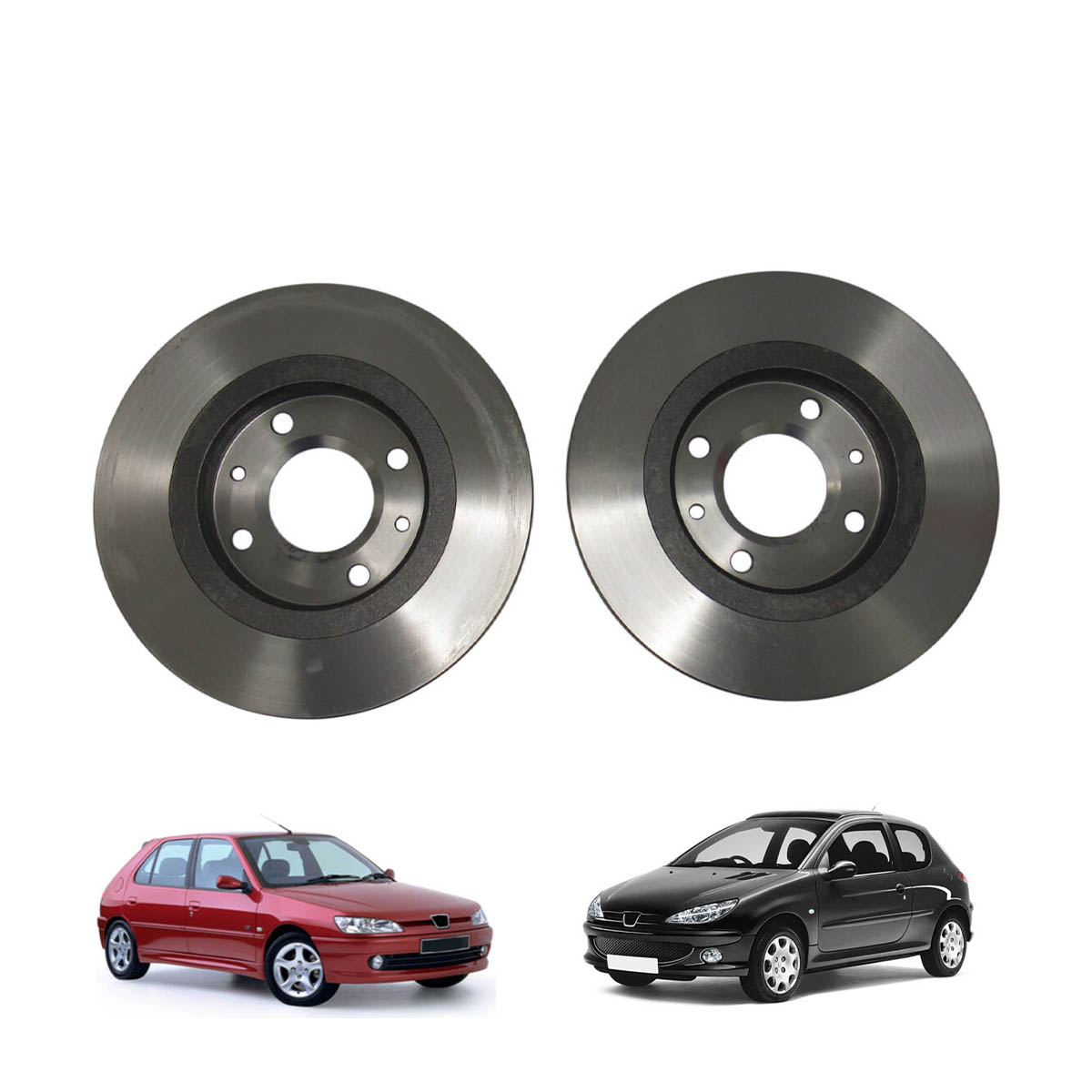 Disco De Freio Diant. 206/306/405/Partner/Berlingo/Xsara (Par)