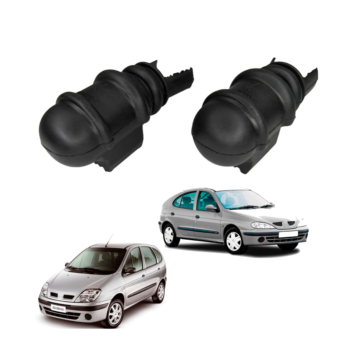 Kit Bucha Da Ponta Da Barra Eatabilizadora Scenic (24MM)