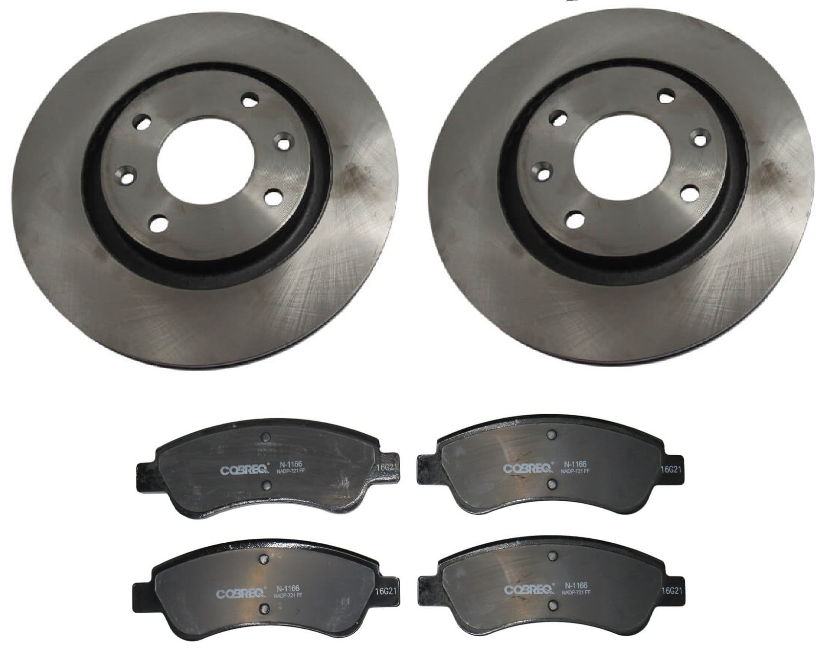 Disco + Pastilha De Freio Peugeot 208 E 307 C3 C4 1.6