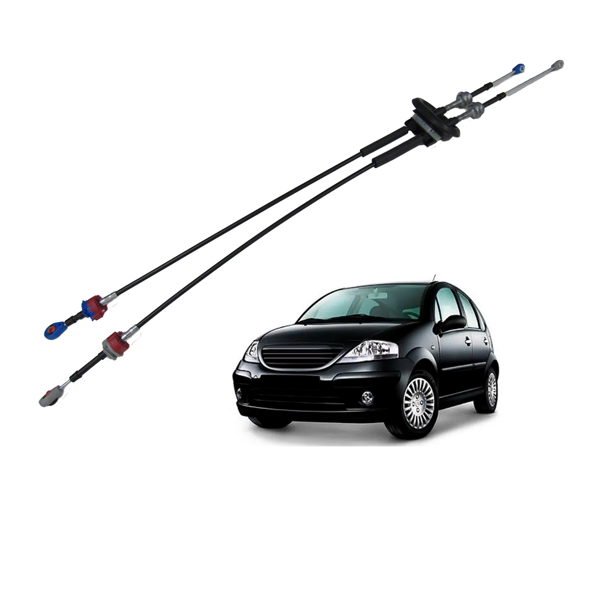 Cabo Da Alavanca De Cambio C3 1.4 / 1.6 16V ...11 Engate E Selecao