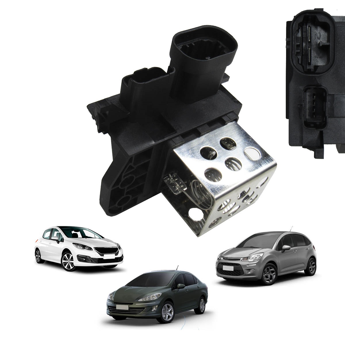 Resistencia Da Ventoinha Peugeot 307 308 408 Citroen C3 Ds3 C4 Lounge C4 Pallas C3 Aircross