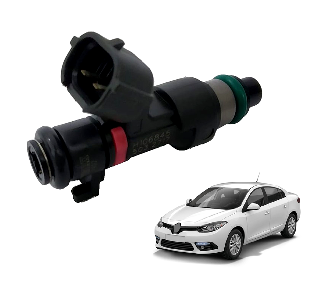 Bico Injetor De Comb. Mot 2.0 16V M4R Fluence