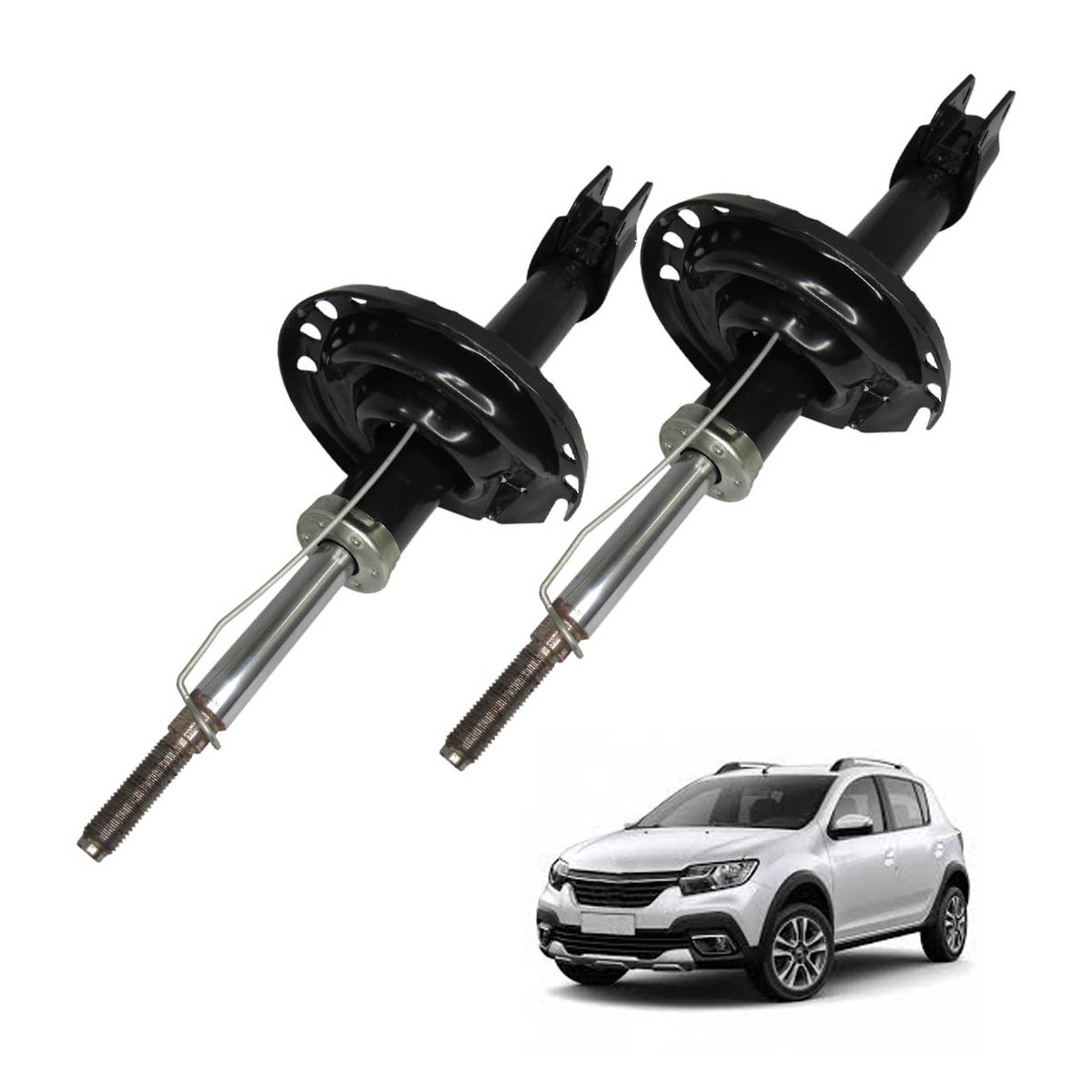 Par de Amortecedor Diant Santedro Stepway 14...