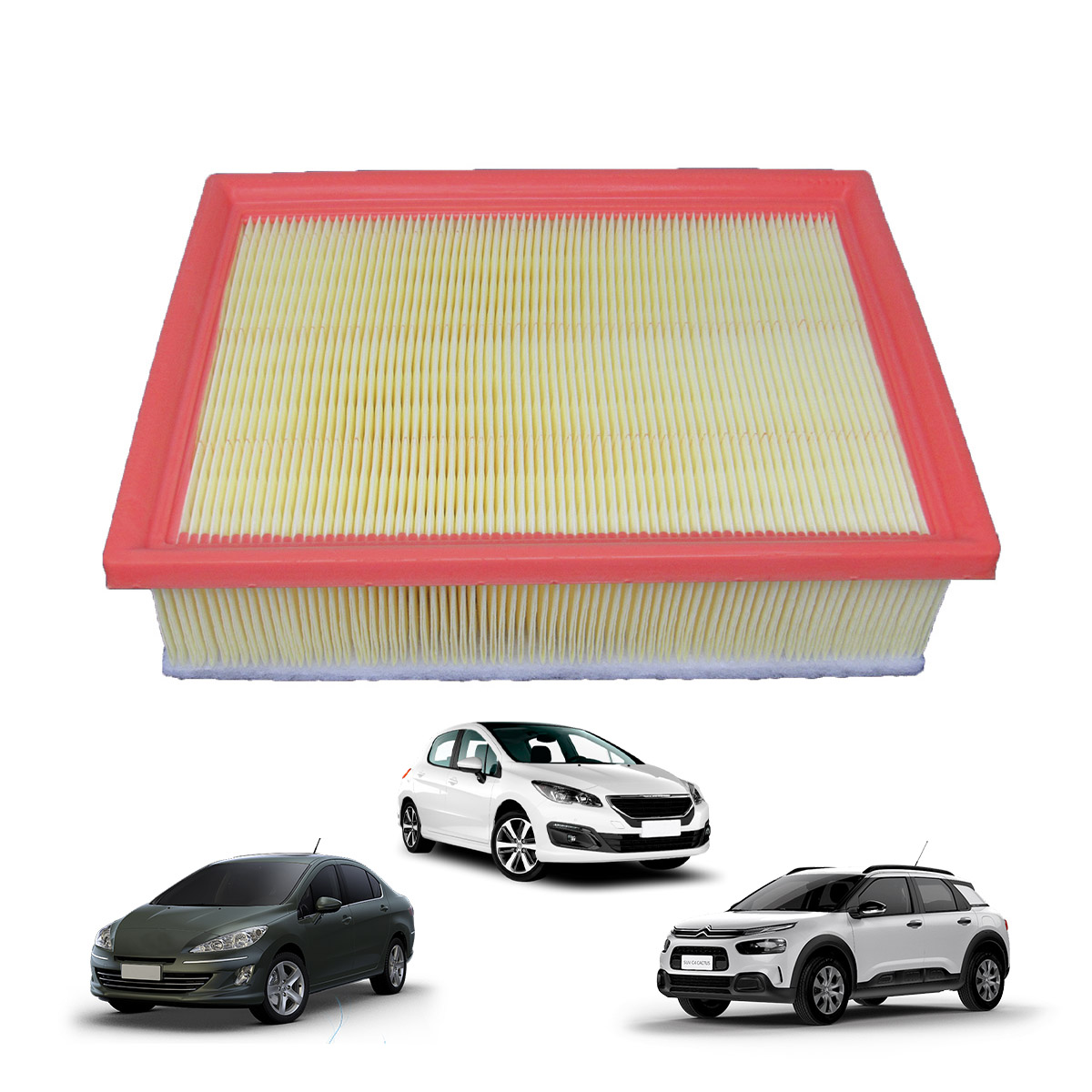 Filtro De Ar Mot 307/308/408/C4/C4 Pallas/C4 Picasso