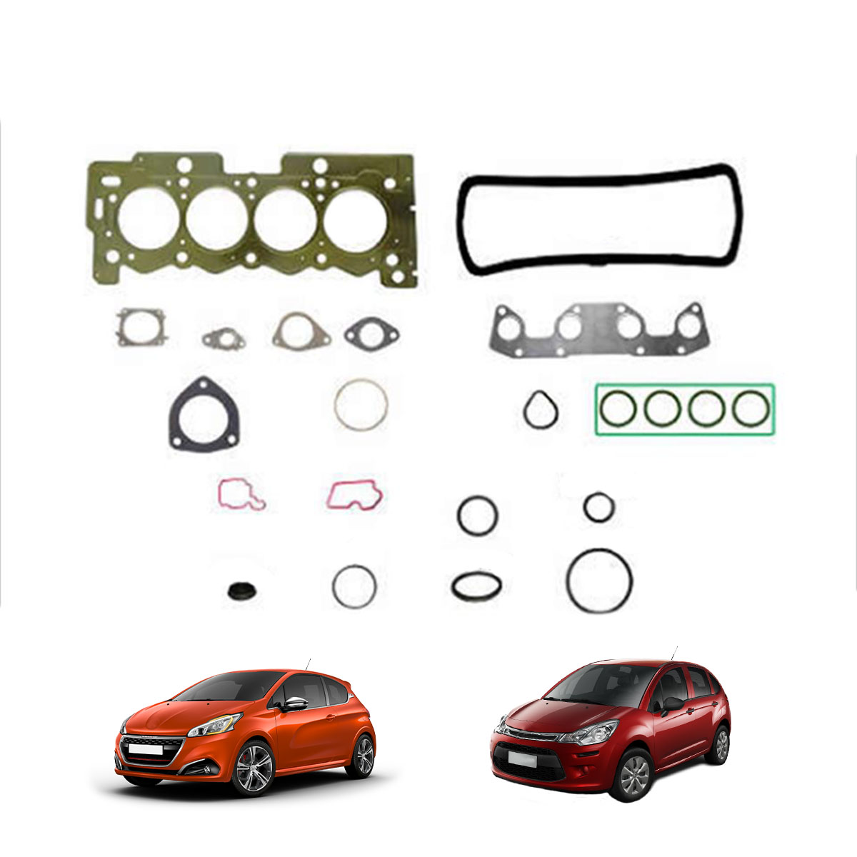 Jg De Juntas Sup. S/ Ret. Mot 1.5 8V (Tu4M) 208/C3/C3 Picasso/Air Cross (Aco)