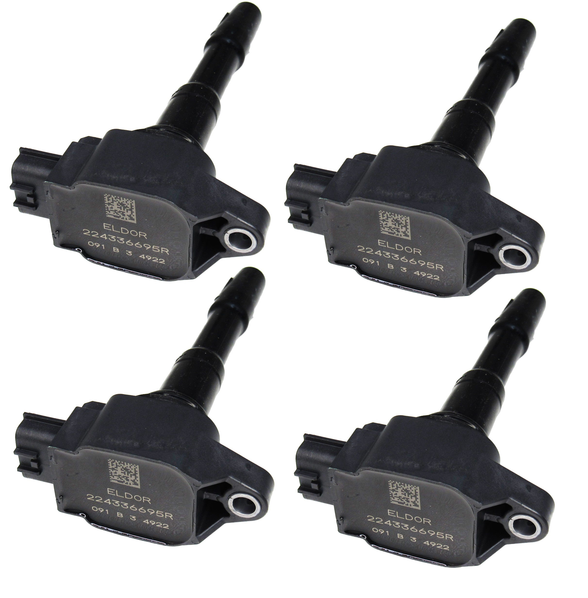 4 Bobinas Ignicao Mot 1.6 16V H4M Log/San/Cap/Dus