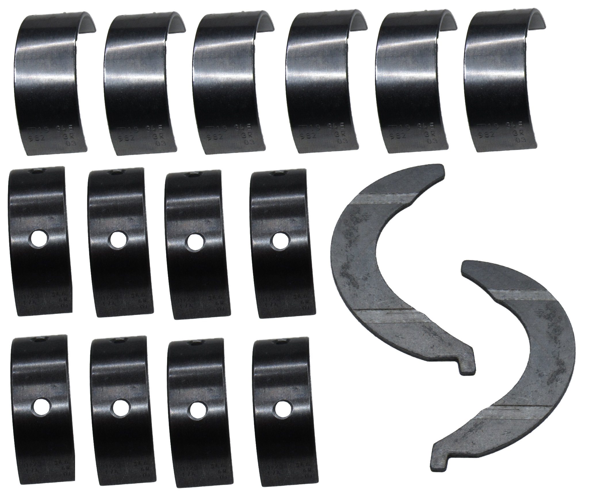 Kit Bronzinas De Biela Mancan Axial Std Mot B4D 1.0 12V Log Ii/San Ii/Kwid