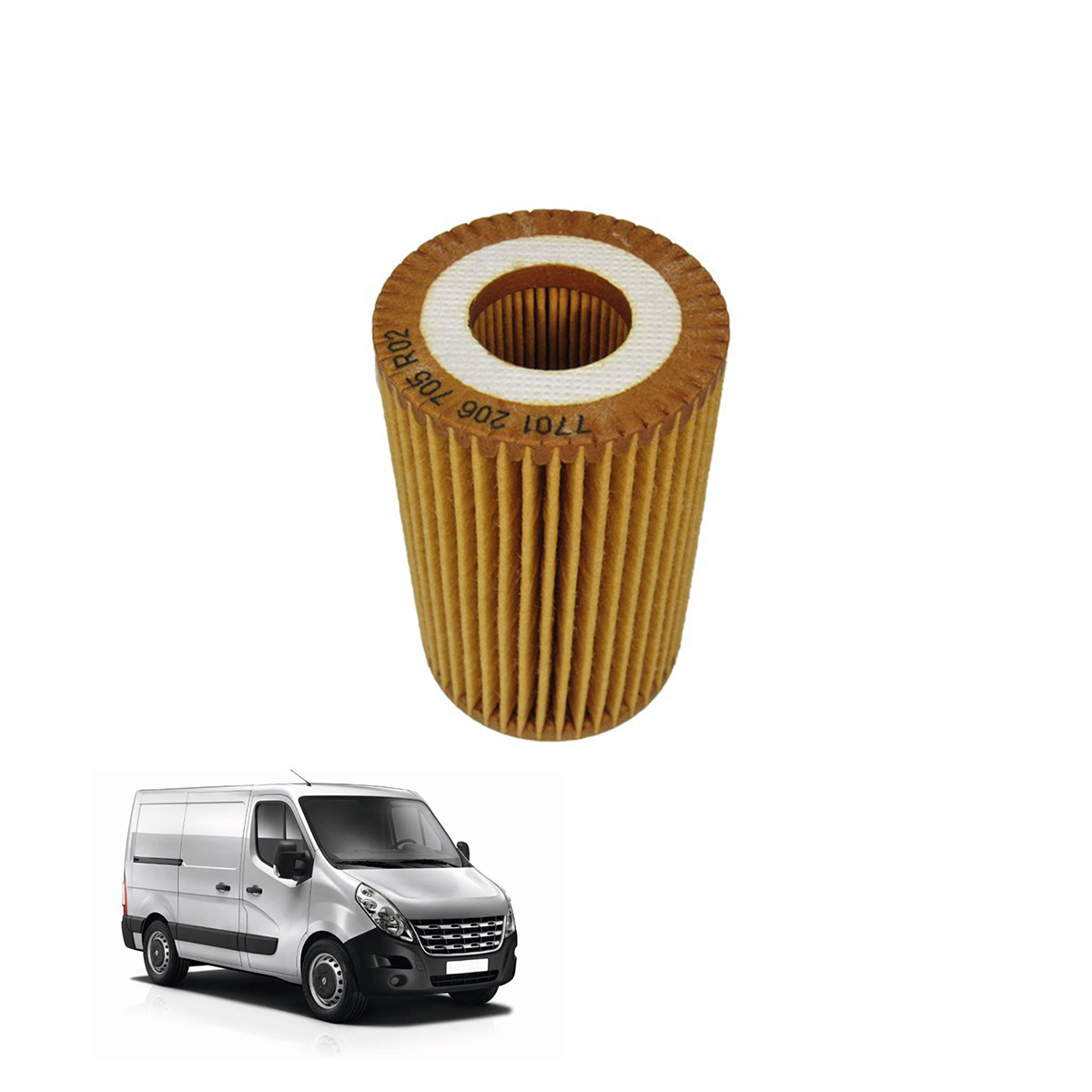 Filtro De Oleo (Refil) Master 2.5 G9U ...11 Curto