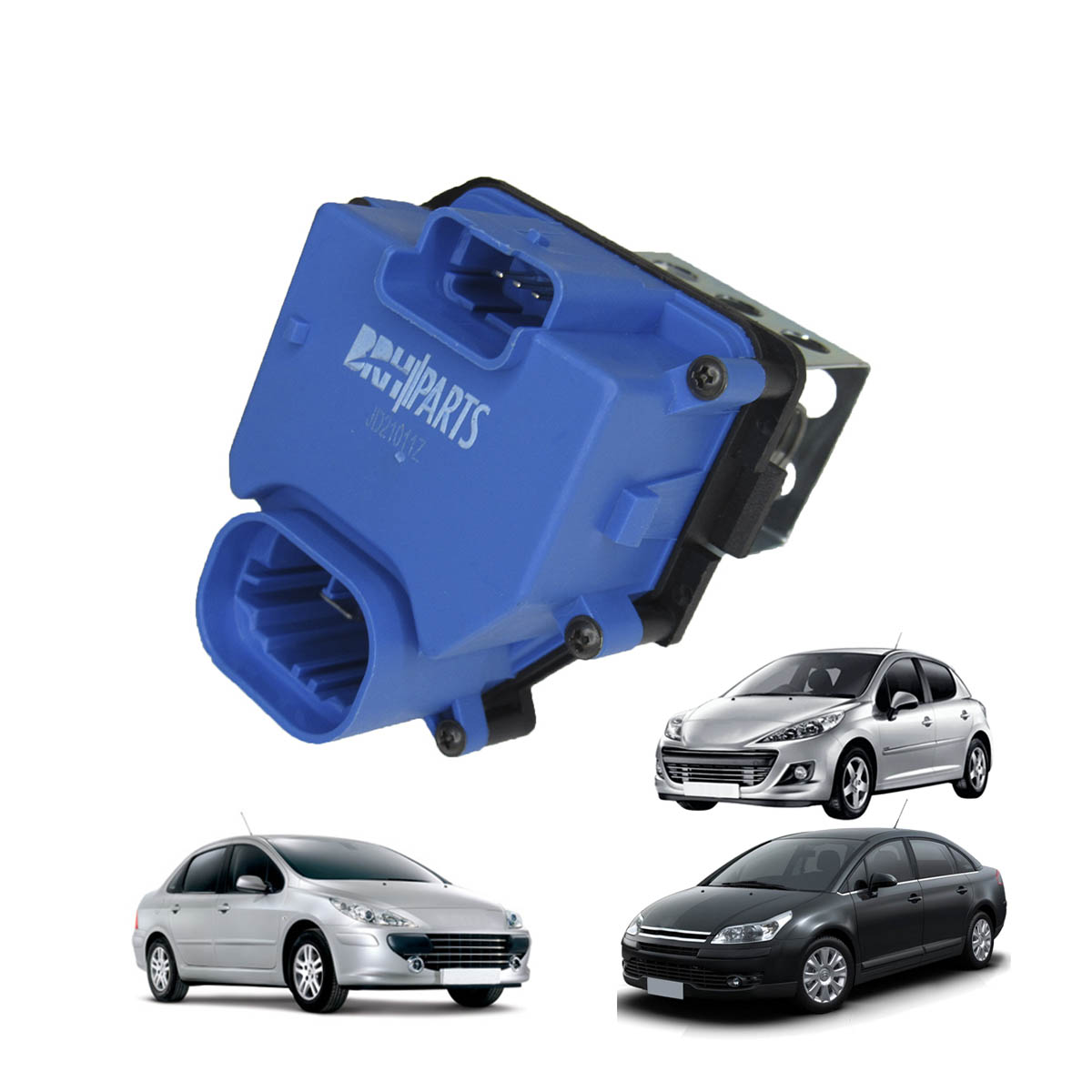 Resistencia Da Ventoinha 206 207 307 308 408 5008 Partner C3 C4 Ds3 Ds4 Ds5 Aircross (4 + 2 Pinos Azul)