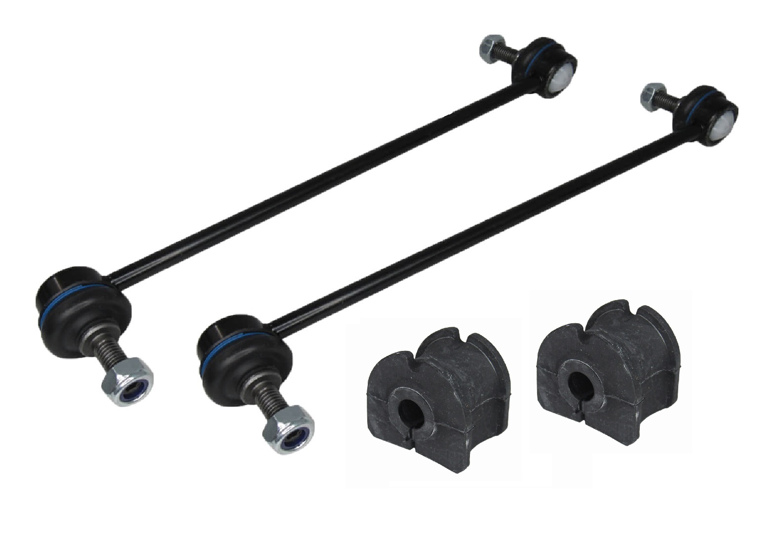 Kit Bucha + Bieletas da Barra Estabilizadora Traseira Renault Duster