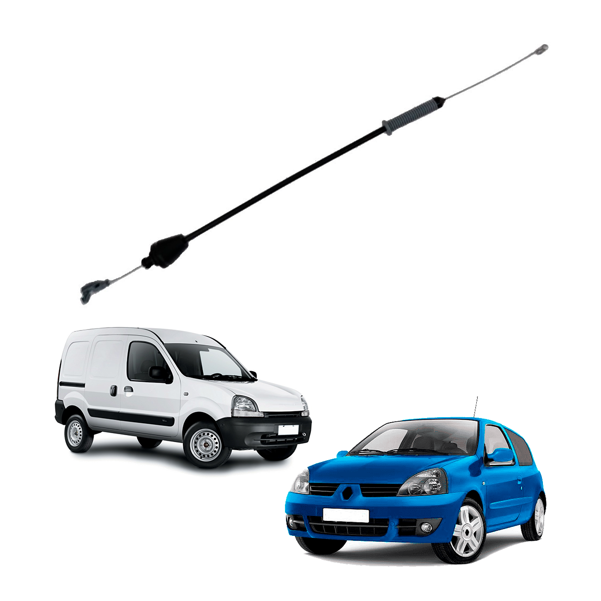 Cabo De Acelerador Cli/Kan 1.0 16V D4D/1.6 16V (K4M) Eletronico