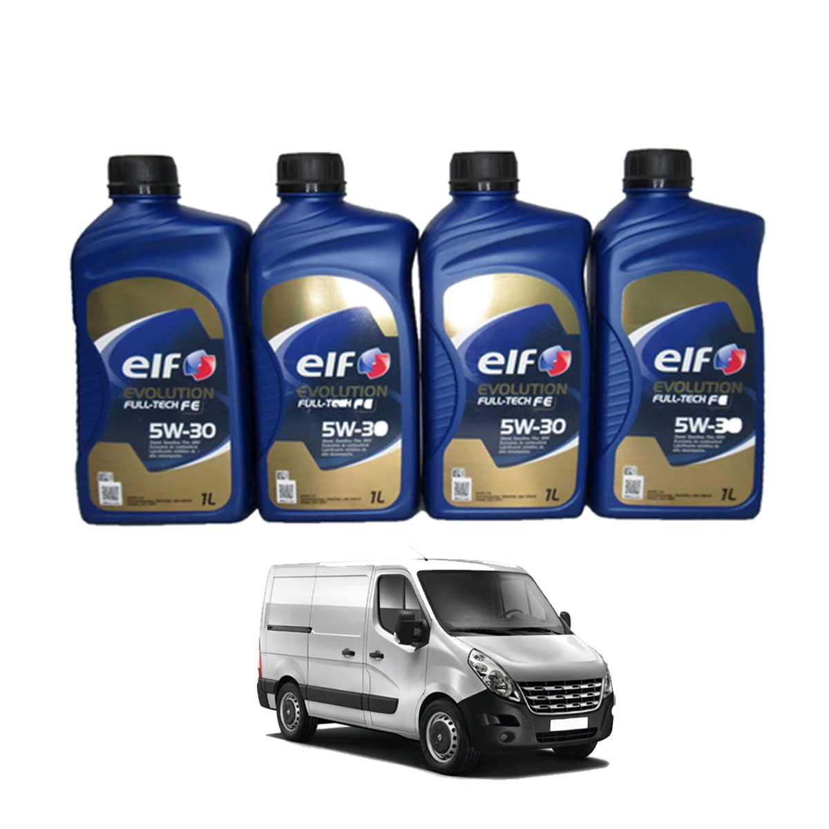 4lt Oleo Motor 5w30 Sintetico Elf Full Tech - Master 2.3
