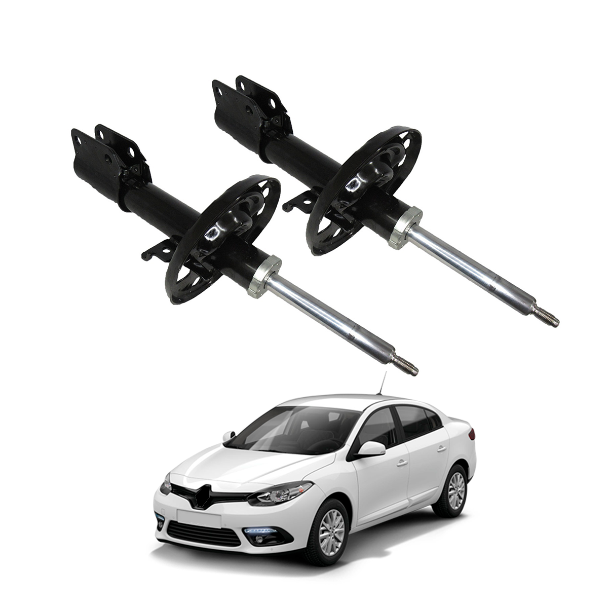 Par de Amortecedor Diant. Fluence