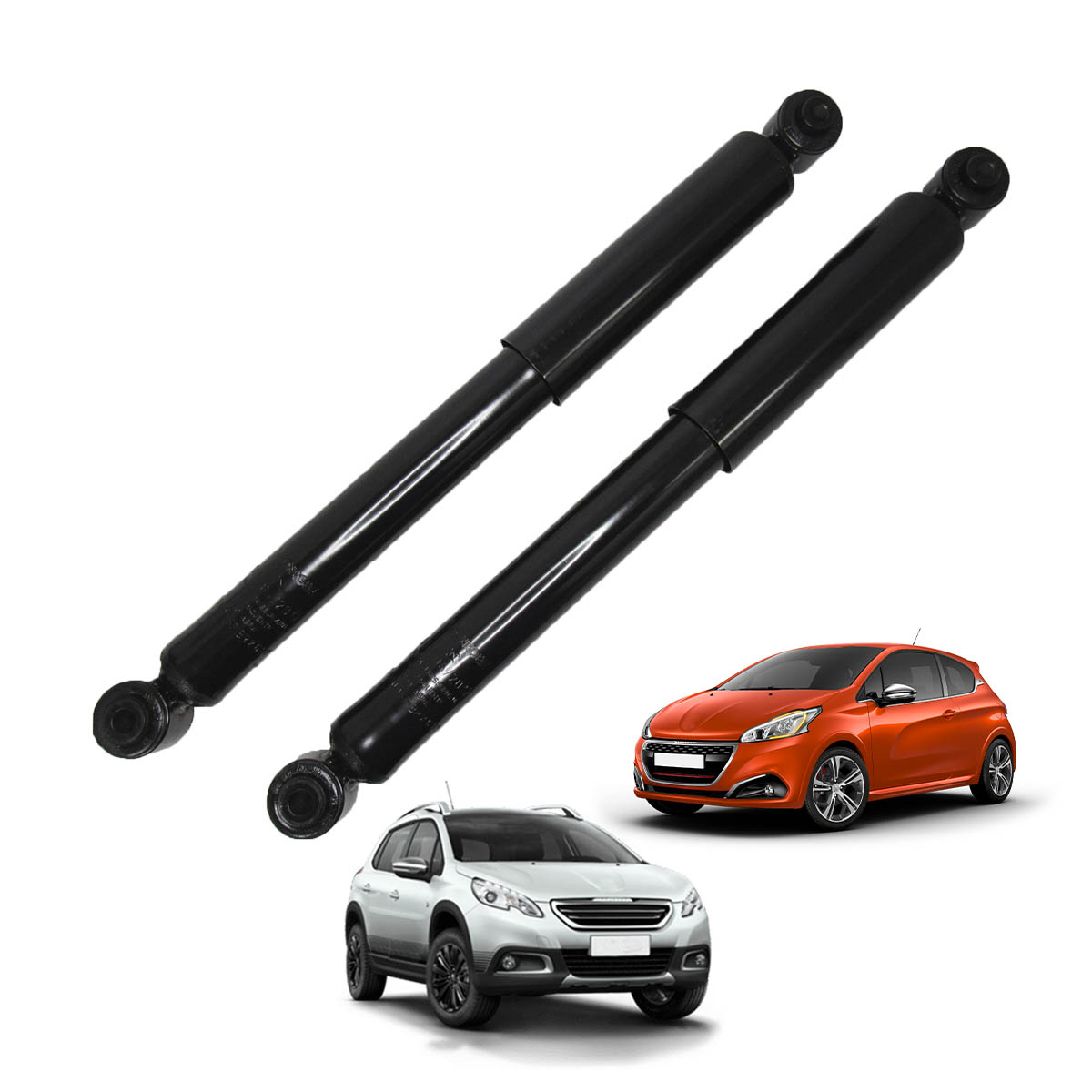 Par Amortecedor Traseiro Peugeot 208/2008