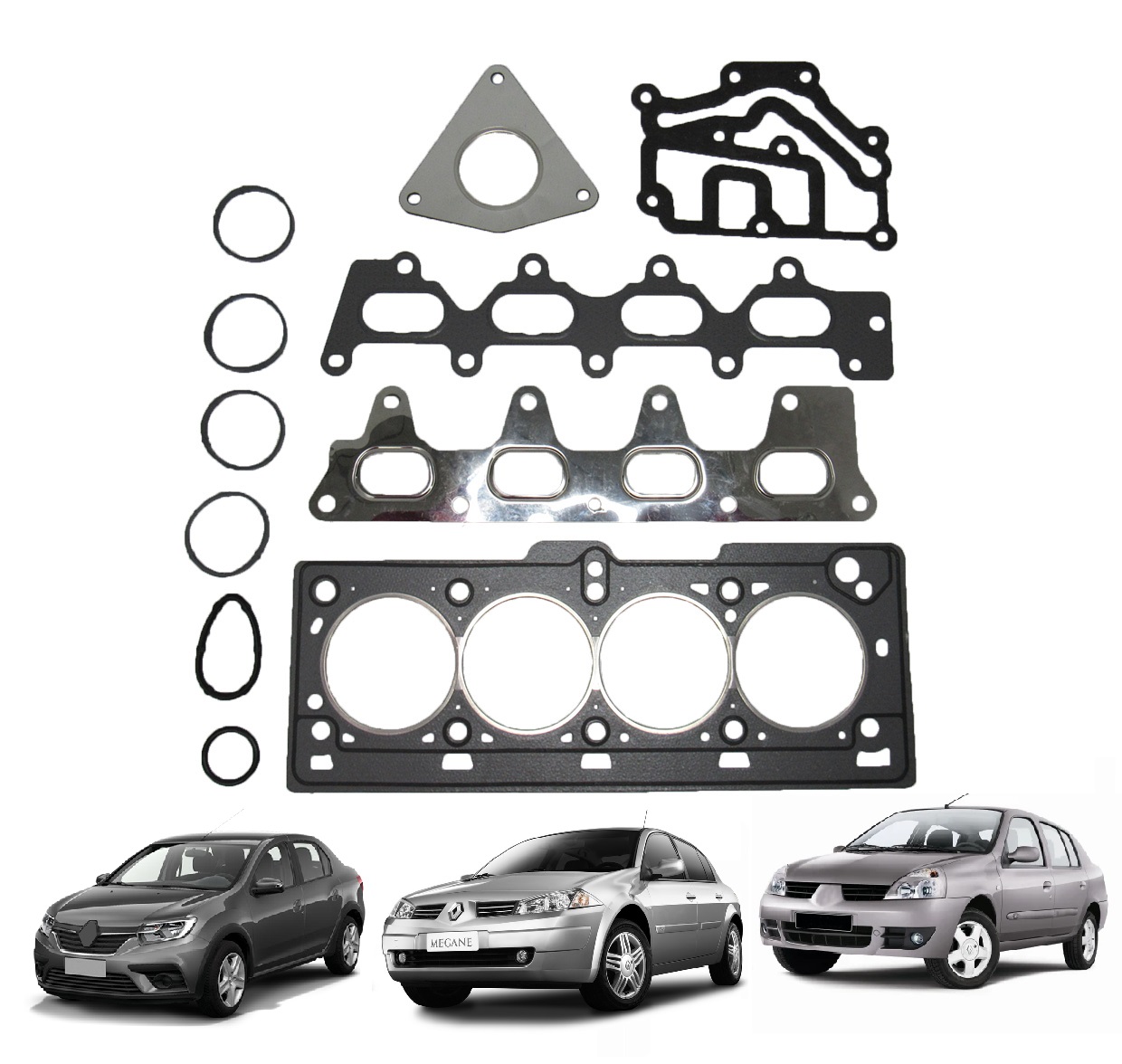 Jg De Juntas Sup. S/Ret. Mot 1.6 16V (K4M) Cli/Meg/Kan/Sce/Log/San/Sym
