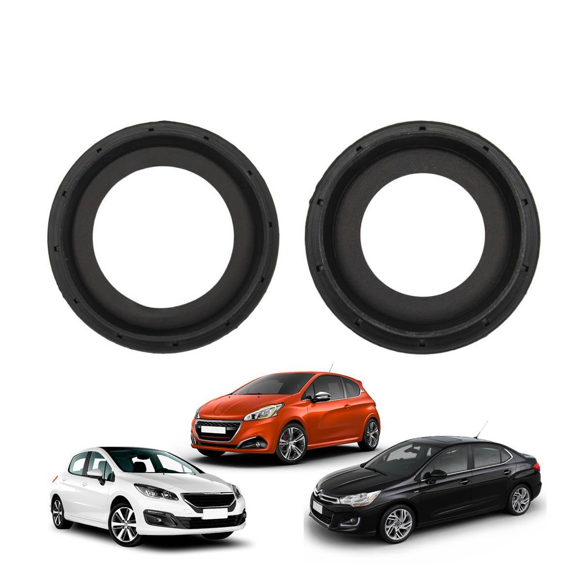 Par Retentor De Saida Do Semi-Eixo Direito e esquerdo 407/207/307/206/106/Hoggar/405/406/308/208/3008/Partner/C4/C3/Xsar