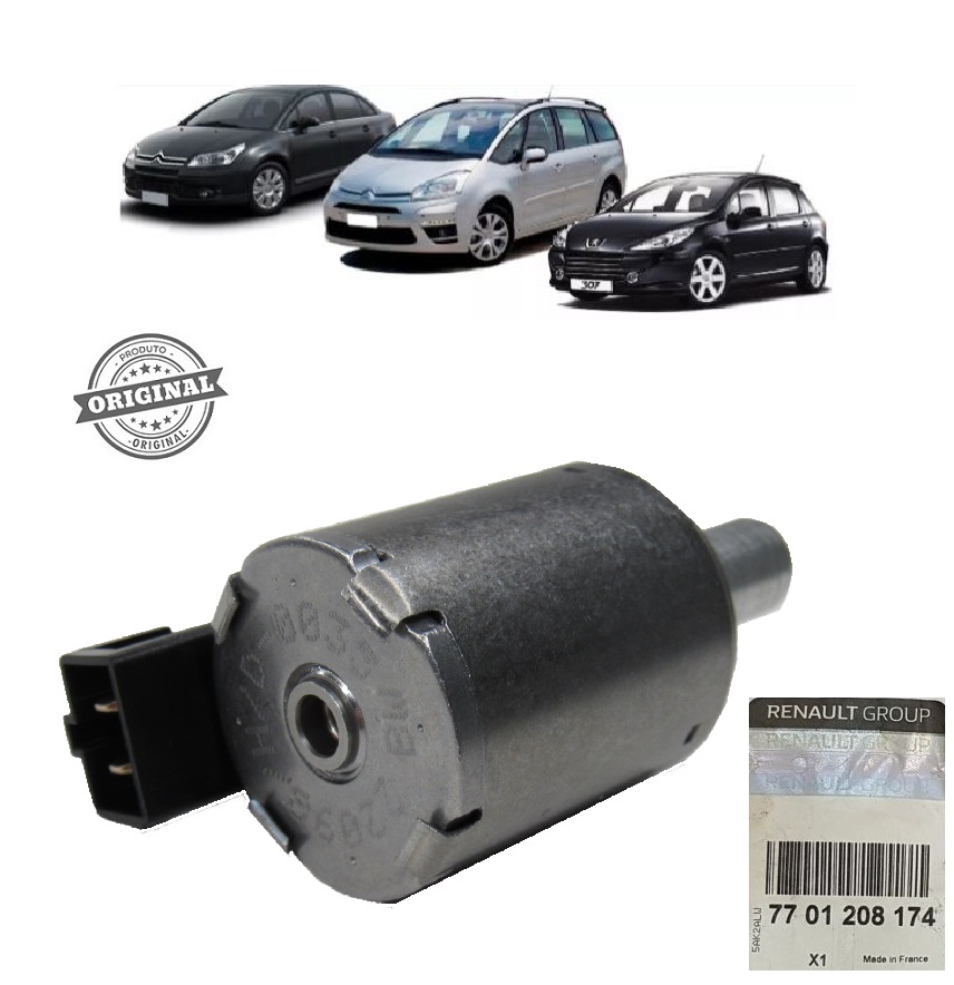 Eletrovalvula Moduladora Cambio Aut. Sce/Meg/Log/San/Dust/206/207/208/306/307/308/C3/C4 (Todos Al4/Dp0)