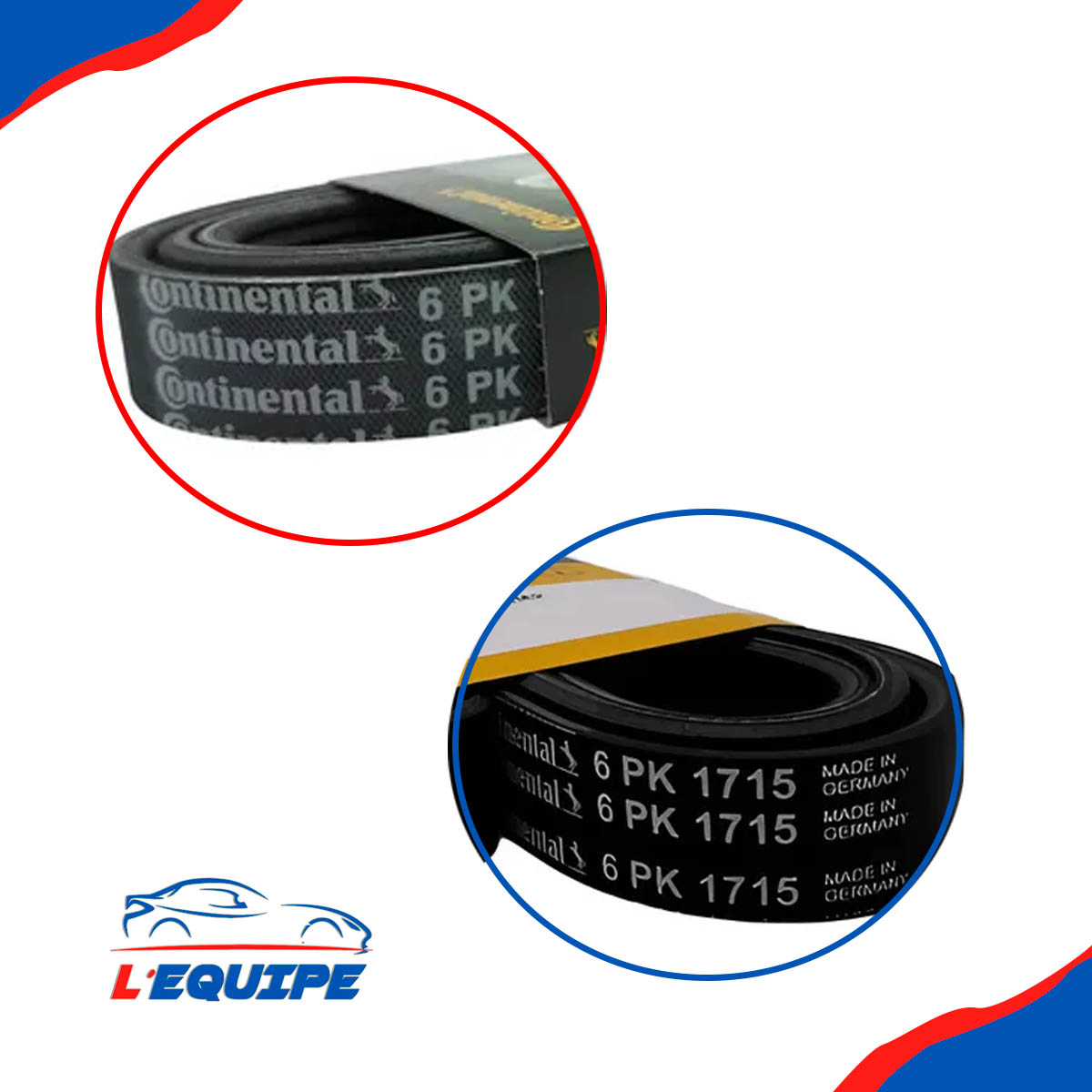 Correia Do Alter. 206/207 / Air Cross /C3 / C3 Picasso Alt+Ba+Dh+Ac 6Pk1715 - Imagem 2