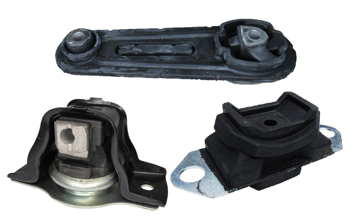 Kit 03 calço Coxim Motor Câmbio Renault Logan / Sandero 1.6 16v