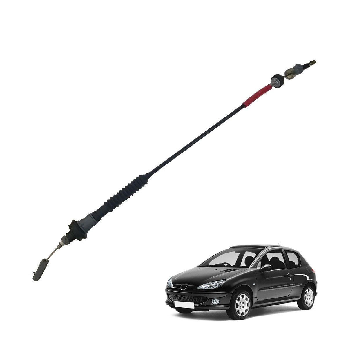Cabo De Embreagem 206 2.0 16V 98...Reg Automatica (982mm)