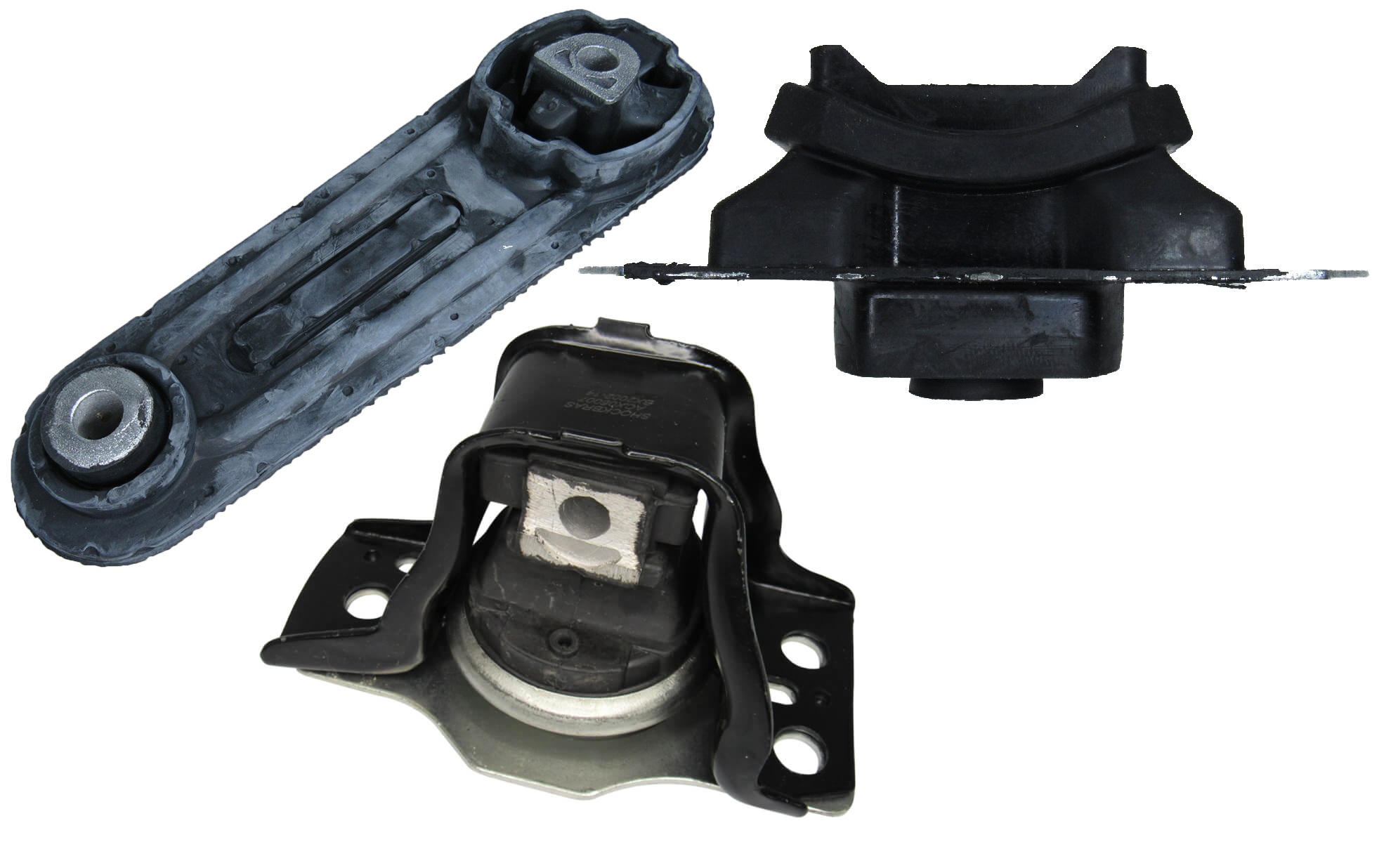 Kit 03 calço Coxim Motor Câmbio Renault Logan / Sandero 1.6 16v - Imagem 5