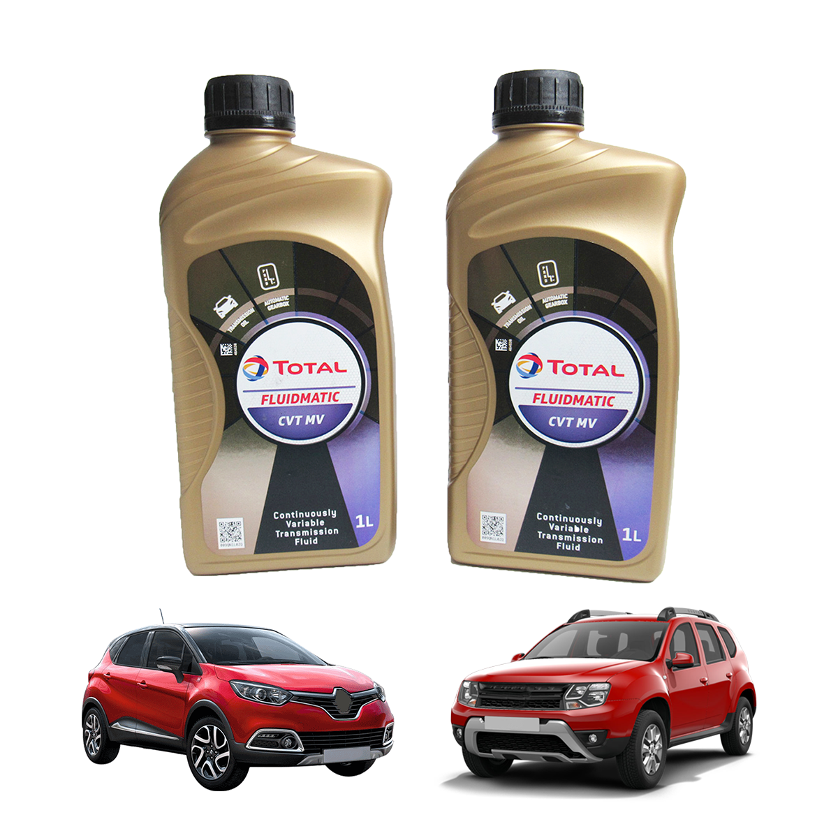 2L Óleo Cambio Automático Cvt Fluidmatic Renault Nissan Toyota