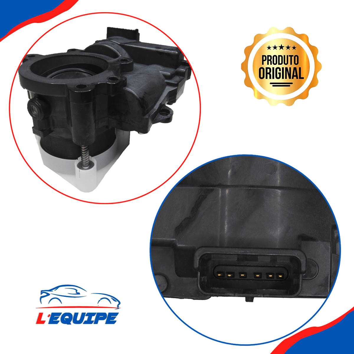 Corpo De Borboleta TBI Mot 1.6 16V Turbo Thp 208/308/408/3008/508/5008/C4/C5/DS - Imagem 3