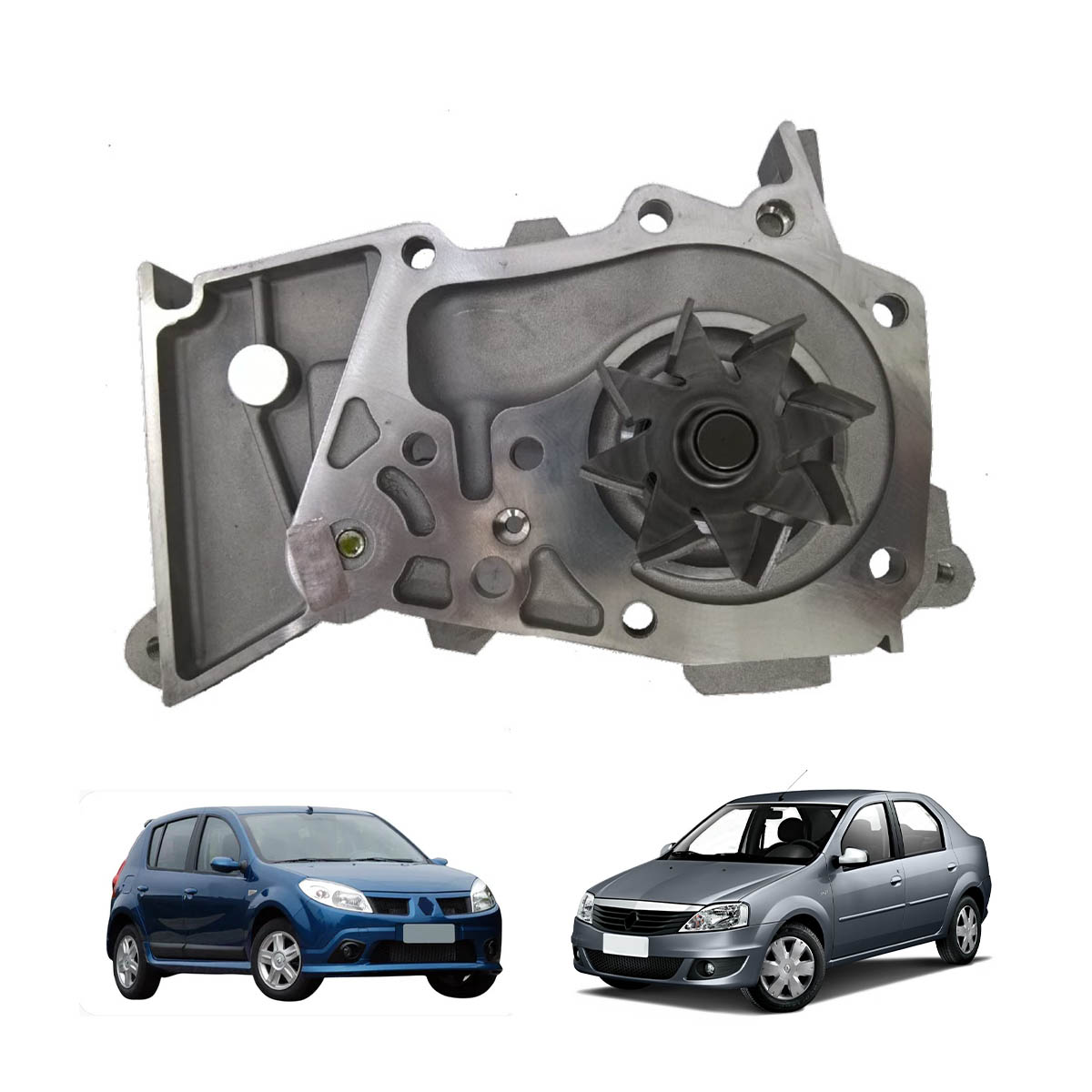 Bomba De Agua Mot 1.6 8V K7M Fase Ii 10..Log/San/Sym Orig