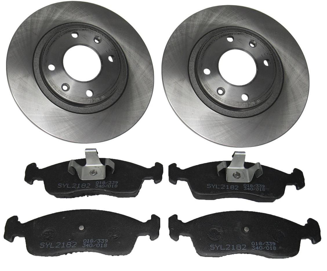 Jogo de Discos E Pastilhas Peugeot 208 2013 2014 2015 2016 2017 2018