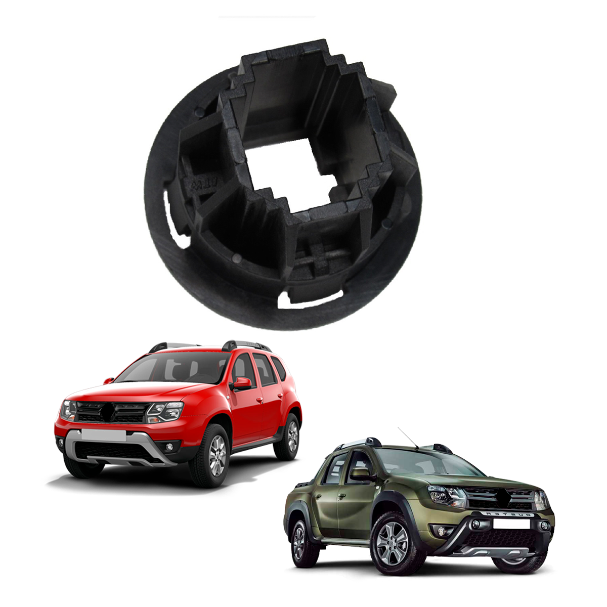 Bucha de Fixacao Superior  do Radiador Renault  Duster