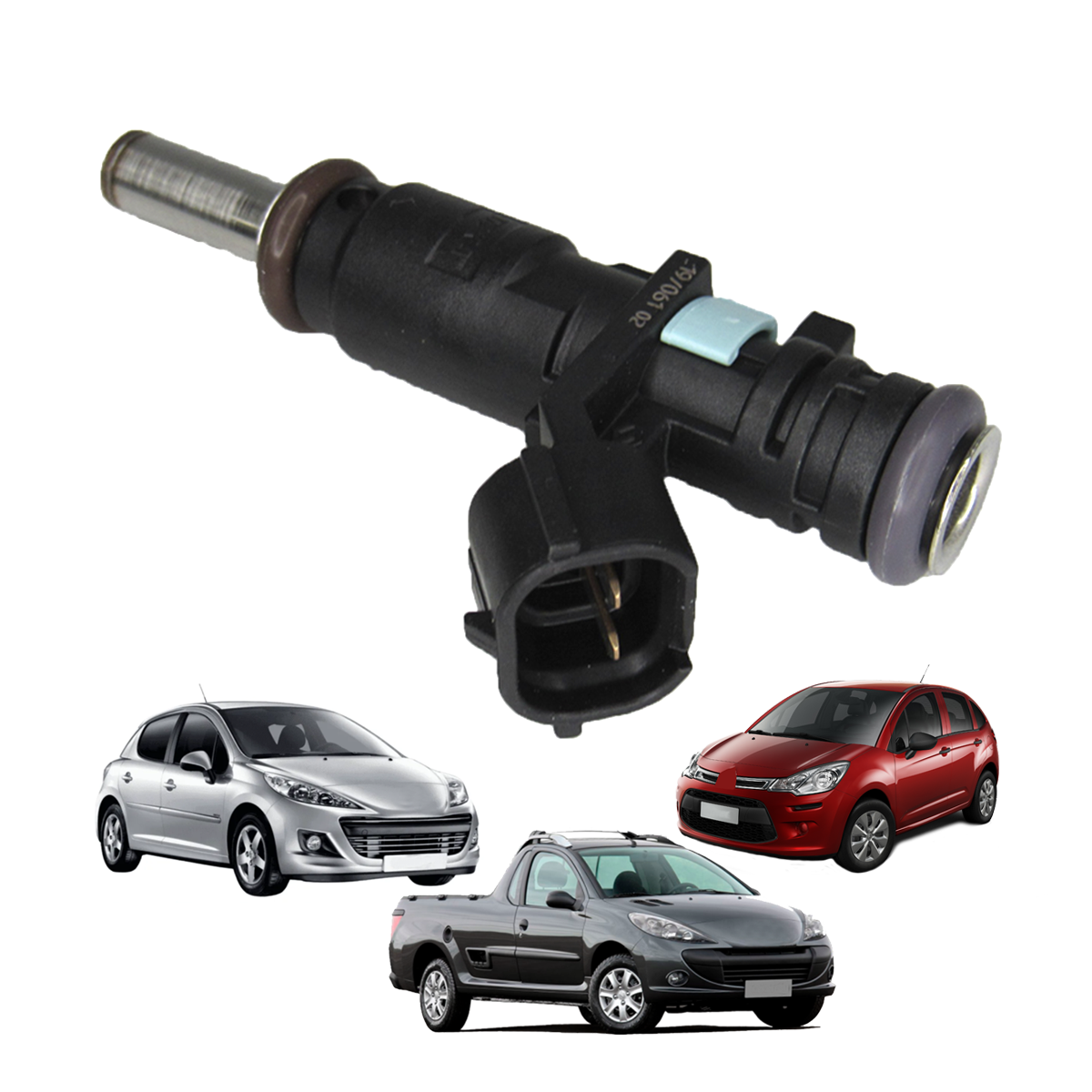 Bico Injetor De Comb. Mot 1.0 12V B4D Logan II / Sandero II / Kwid