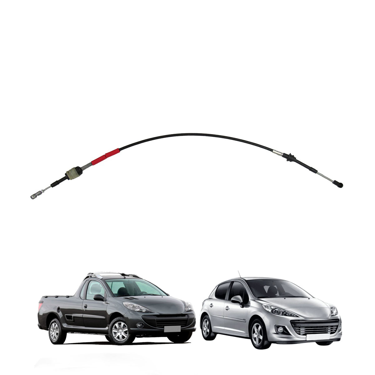 Cabo Da Alavanca De Cambio 207 2008... /Hoggar 2011... (Engate)