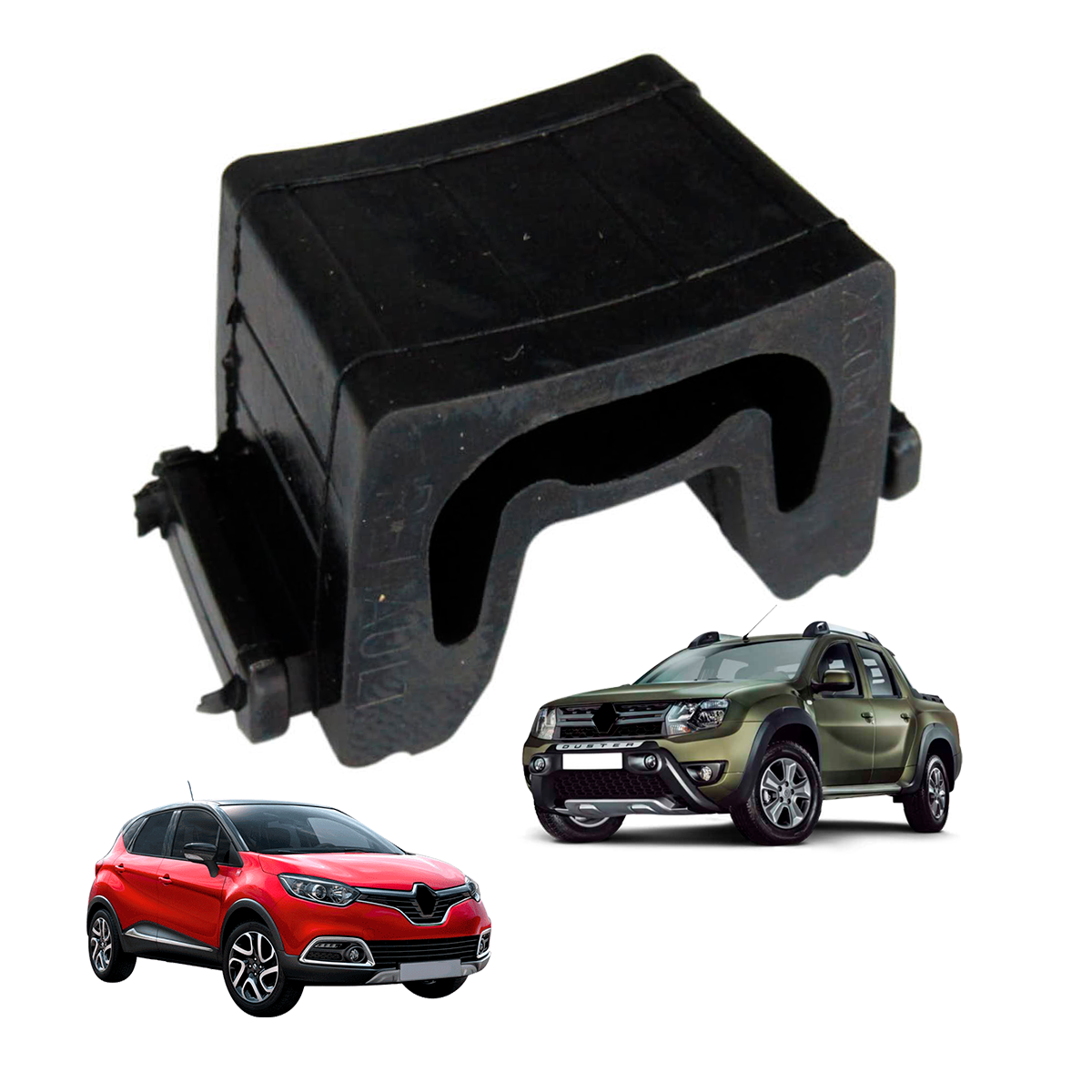 Bucha Suporte Do Radiador Log Ii/San Ii/Dus/Cap/Oro