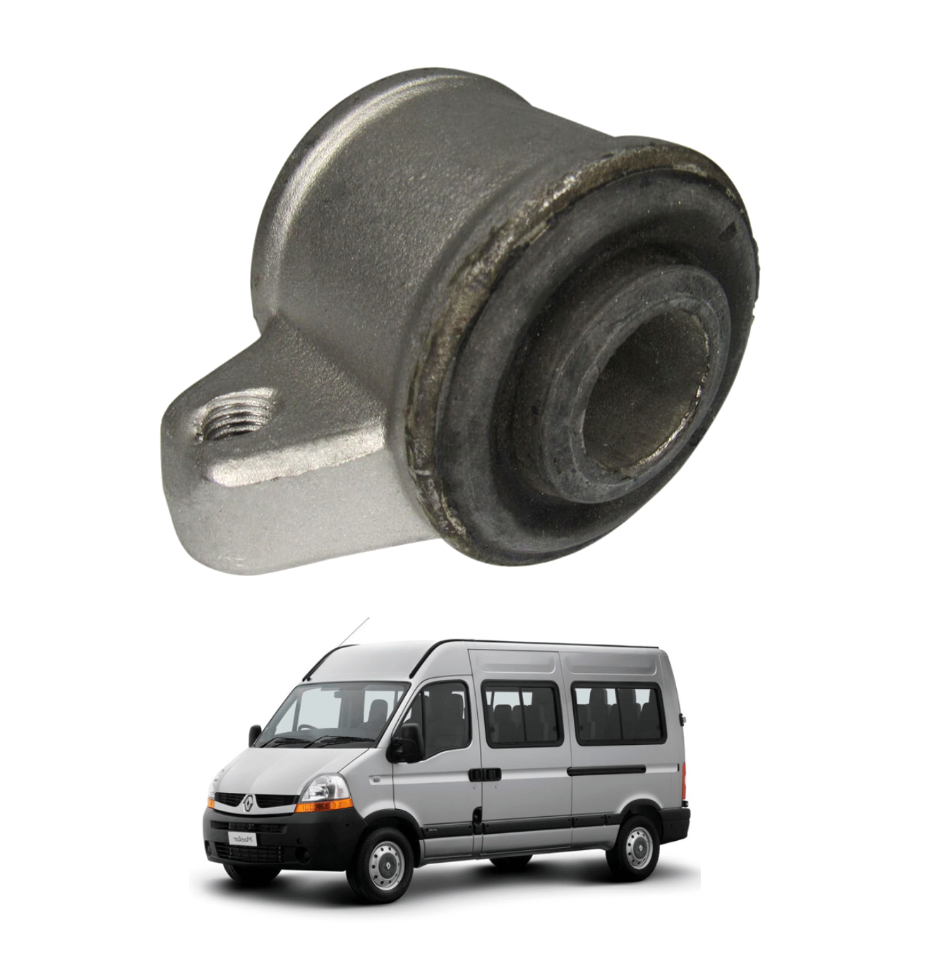 Bucha Braco Oscilante Dianteiro Master 2.5/2.8 C/ Suport