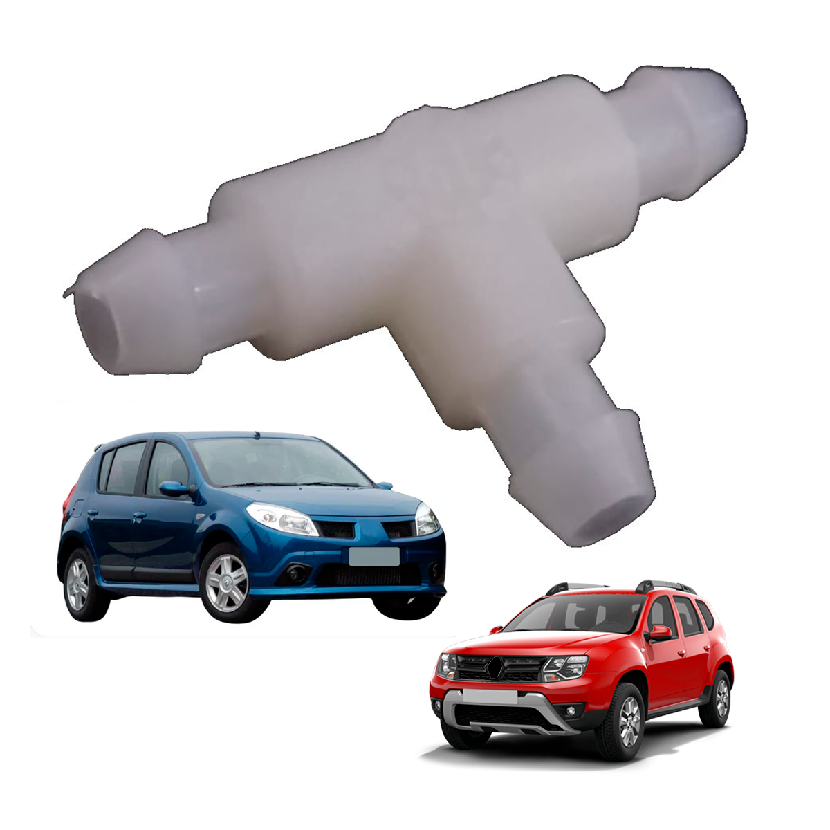 Conexao De Plastico Para Tubo Do Esguicho Log/San/Dus