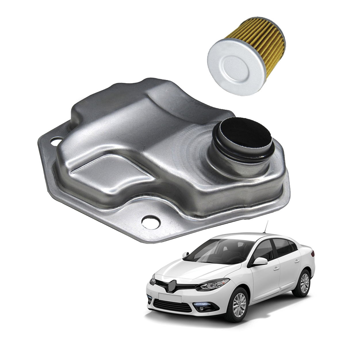 Filtro De Oleo Do Trocador De Calor e Cambio Aut. Cvt Fluence 2.0 16V M4R