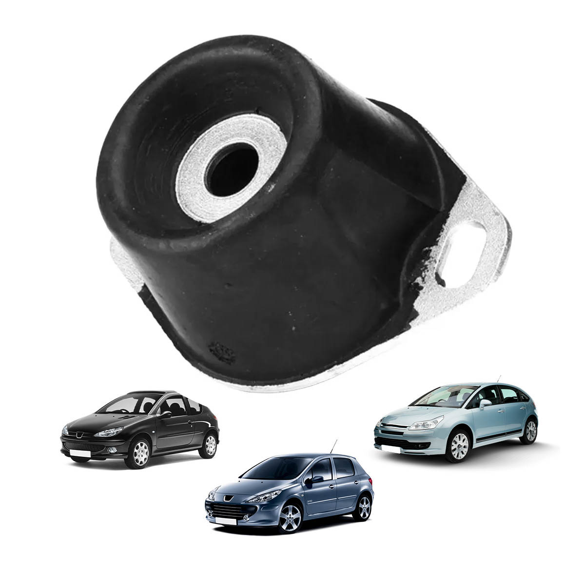 Coxim Do Motor Esq. 206/207/306/307/C4/Part/Berl/Xant/Picasso (Medio)