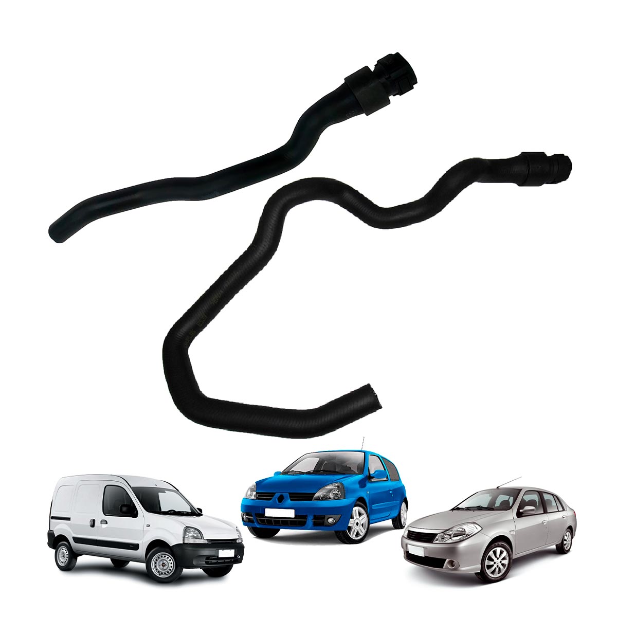 Kit Mangueira do Ar quente Clio / Kangoo / Symbol 1.6 16v (K4M)