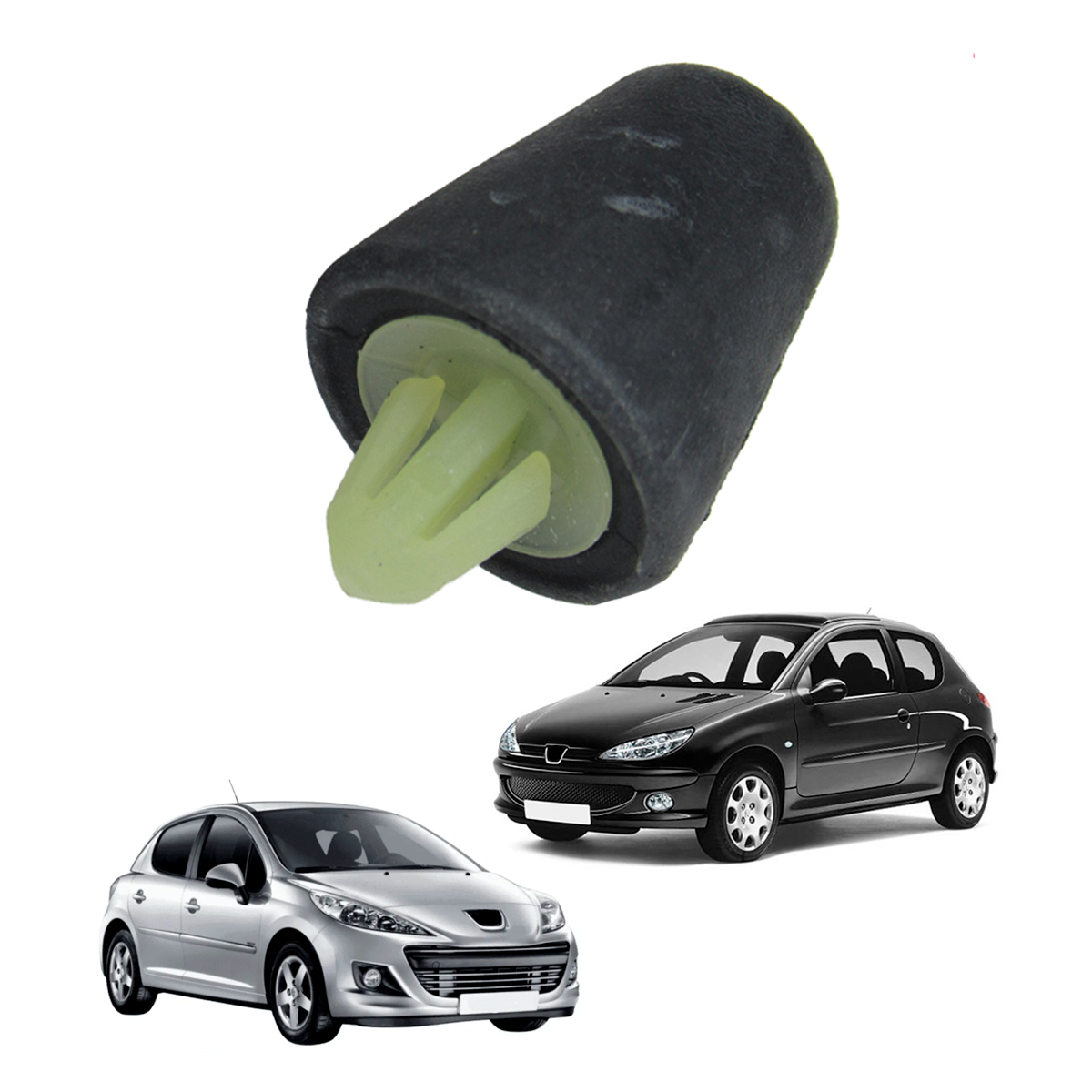 Batente Lateral Da Tampa Traseira 206/207 (Und)