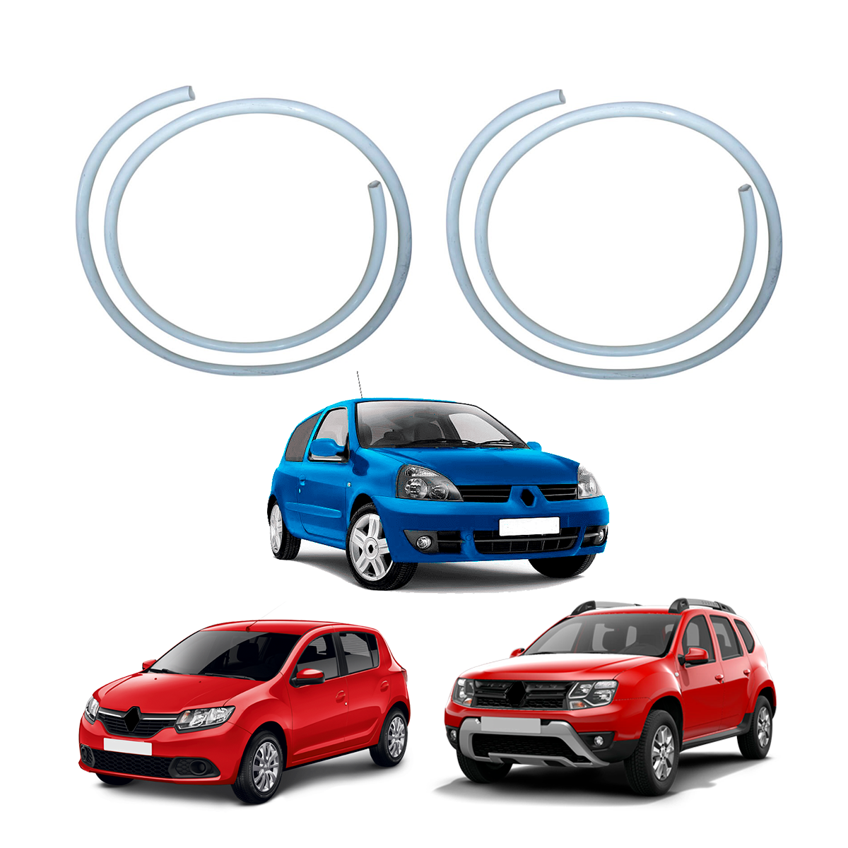 Mangueira Plastica Encapar Mola (Leitosa) 1/2X1.50 Mm 2M