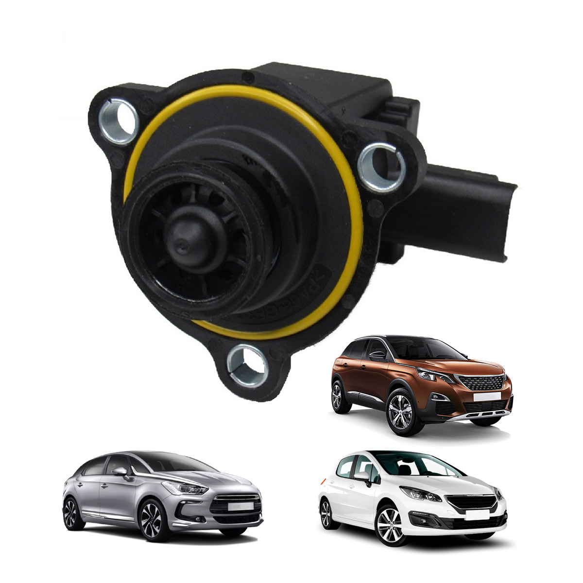 Eletrovalvula Da Turbina Desconexao Motor 1.6 16v Turbo (Thp) 208 2008 308 3008 408 C4 Lounge ds3 ds4 ds5 RCZ